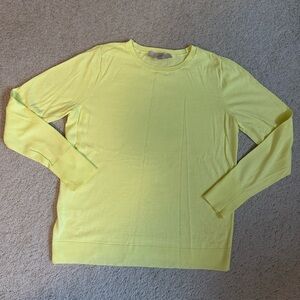 LOFT Lemon Long Sleeve Tee- Size M